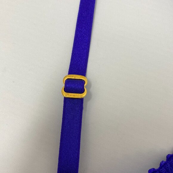 Agent Provocateur Rozlyn Cobalt Blue 36B/3 Set NWT - Picture 12 of 15